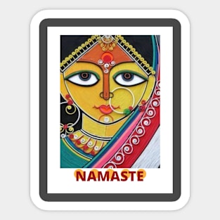 NAMASTE Sticker